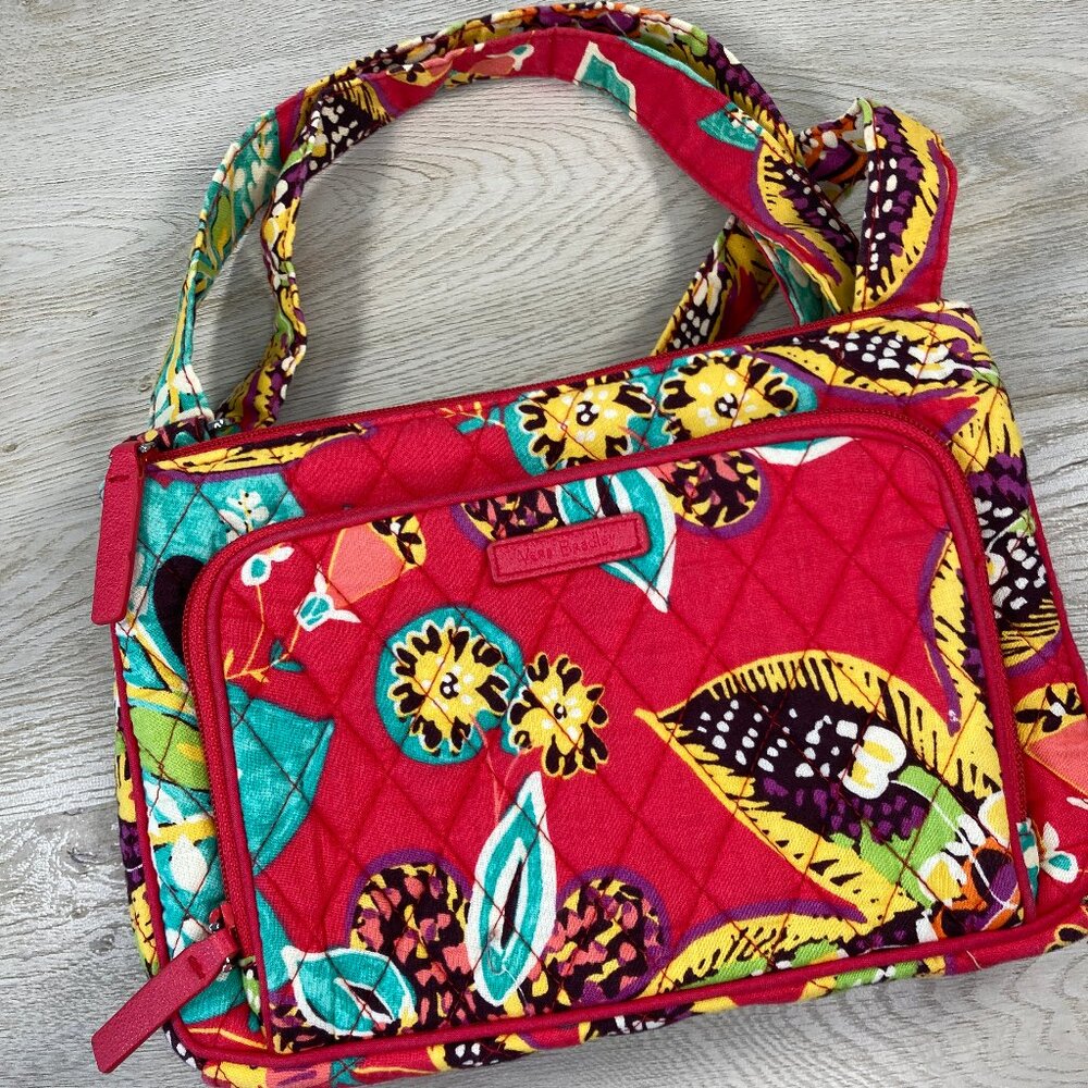 Vera Bradley Little Hipster Rumba Crossbody Quilted Floral